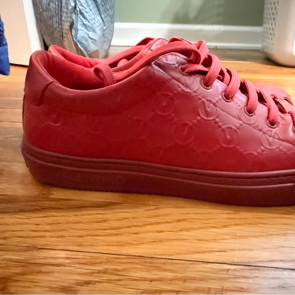 Valentina Red Athletic Shoes